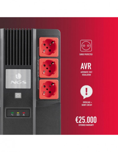 UPS NGS Fortress Bunker 600VA:... UPS NGS Fortress Bunker 600VA:...
