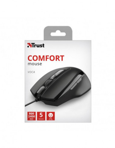 Ratón Trust Voca Comfort Hasta 2400 Dpi
