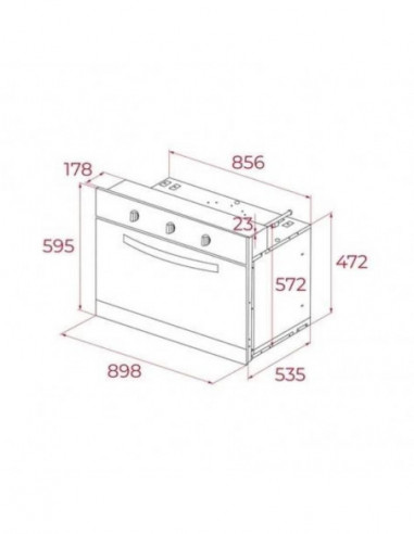 Teka - Forno Multifunções Hlf 9400 Bk...