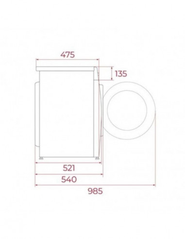 Teka - Máq. Lavar Roupa Wmk 70840 Wh...