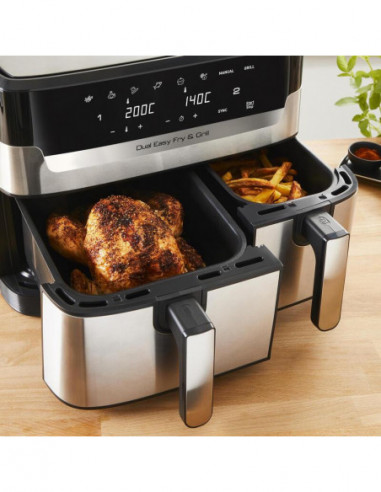 Fritadeira Tefal Dual Easy Fry &...