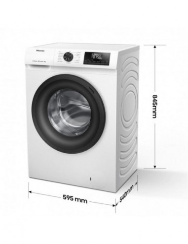 Hisense - Máq. Lavar Roupa Wf1q9041bw