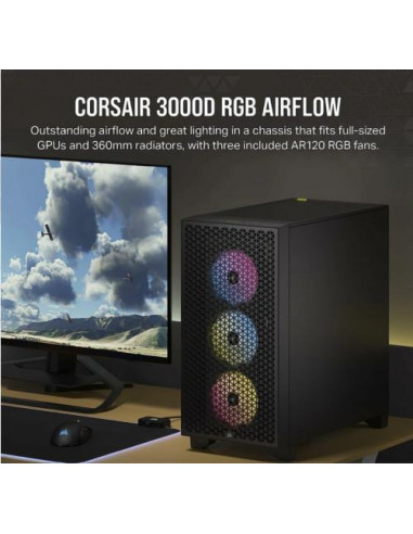 Caixa Corsair 3000D RGB Airflow...