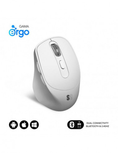 Rato Subblim Curve Ergo Dual Mouse...