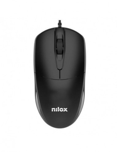Rato NILOX MOUSB1011 - Ótico USB,...