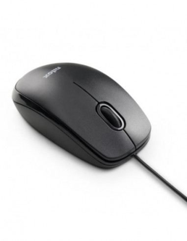 Rato NILOX MOUSB1003 - Ótico com Fio,...