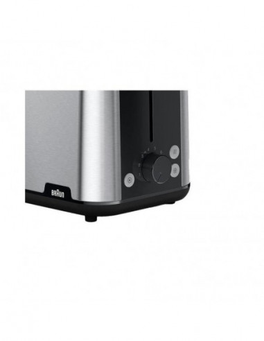 Tostadora Braun HT 1510 Bk Purshine -...