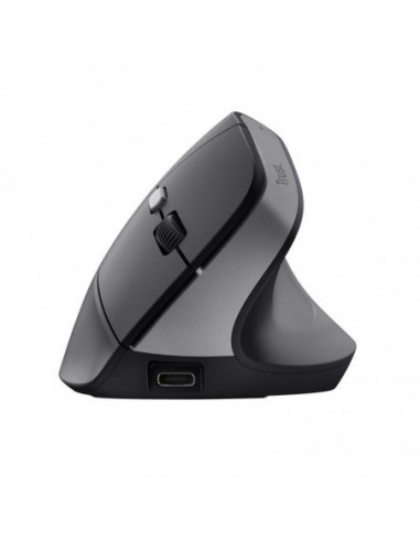 Rato TRUST Bayo II, ergonómico, sem...