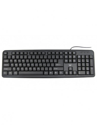 Teclado USB Preto Slim