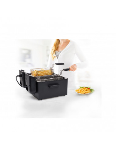 PRINCESS - Fritadeira Preta Dupla 2 x...