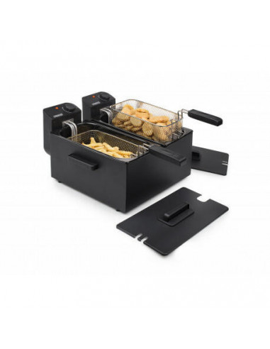 PRINCESS - Fritadeira Preta Dupla 2 x...