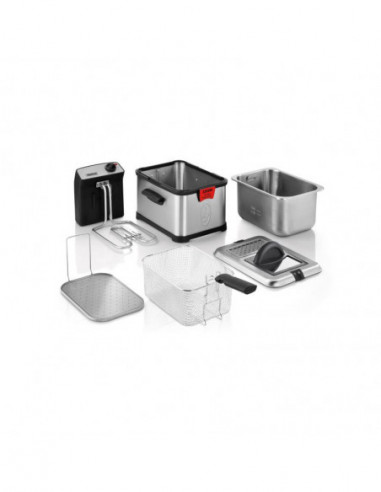 PRINCESS - Fritadeira Inox 3L 3200W...