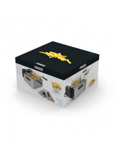 Princess - Fritadeira Dupla 2 X 3l -...