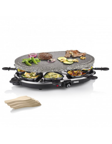 PRINCESS - Raclette 8 Oval Pedra...