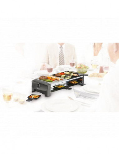 Princess - Raclette 8 Pedra/Grill...