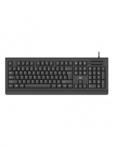 Teclado Ewent Ew3286 Usb + Lector Dni