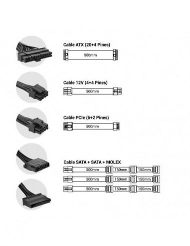 Coolbox Fuente Alimentacion Atx...