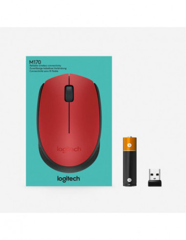 Rato Logitech M171: Sem Fio,...