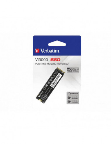 SSD Verbatim Vi3000 256GB PCIe NVMe...