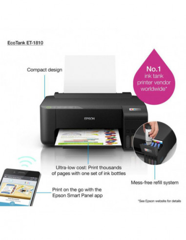 Impresora Epson Et-1810 Ecotank...