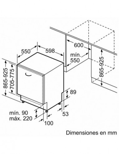 Siemens - Máq. Lavar Loiça Enc. Iq700...