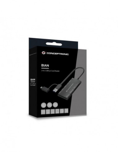 Conceptronic Leitor Cartoes Usb3 e...