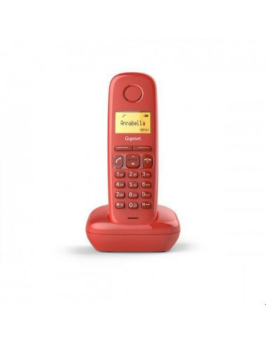 Gigaset A170 Teléfono DECT Rojo Gigaset A170 Teléfono DECT Rojo