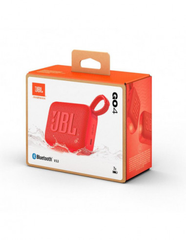 Altavoz Jbl Go 4 4.2 W Rojo Bluetooth
