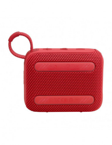 Altavoz Jbl Go 4 4.2 W Rojo Bluetooth