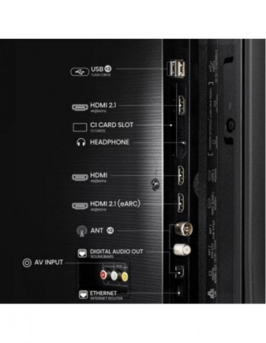 Hisense - Led Smartv 4k 43a6q
