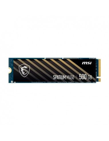 SSD MSI Spatium M450: 500GB, PCIe 4.0...