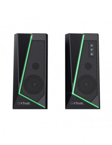 Colunas 2.0 TRUST Zoxa RGB, 6W RMS,...