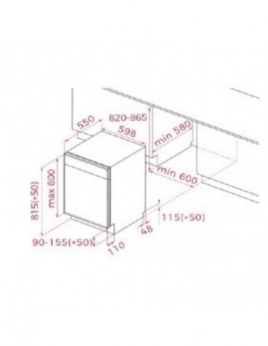 Teka - Máq. Lavar Loiça Enc. Dfi...