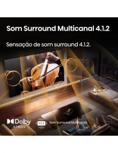 Hisense - Uled Smart Tv 55u8q