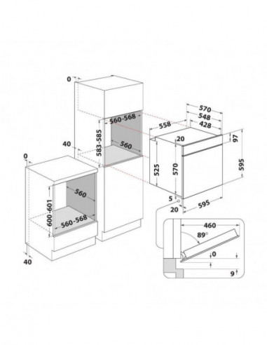 Hotpoint - Forno Hao3 K58hsu1 X