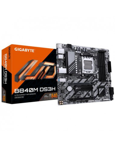 Placa-Mãe Gigabyte B840M DS3H: AMD...
