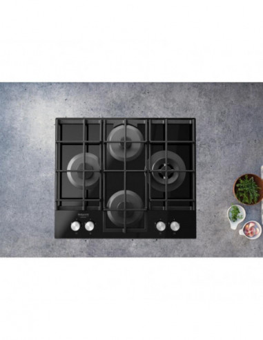 H.Ariston - Placa Cristal Gás Hags...