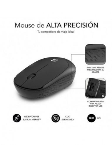 Rato Subblim Business Plus, Sem Fio,...