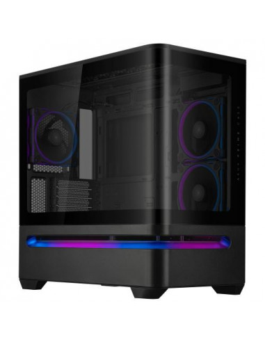 Caja Pc Asus Prime Ap202 Tg Argb Negra