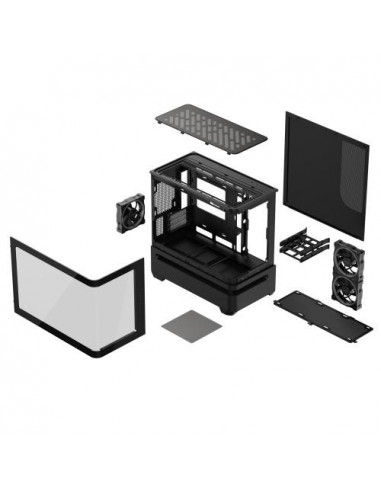 Caja Pc Asus Prime Ap202 Tg Argb Negra