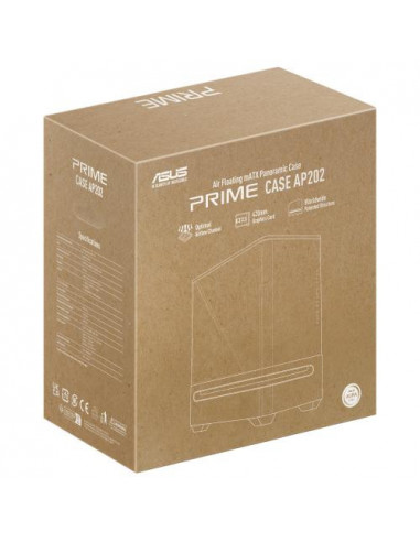 Caja Pc Asus Prime Ap202 Tg Argb Negra