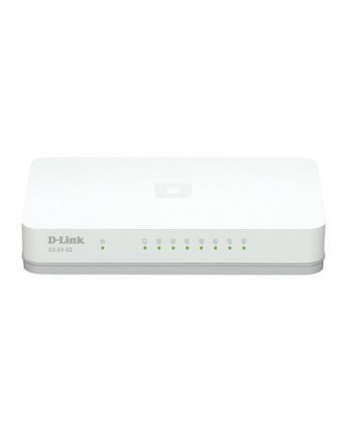 Switch D-Link GO-SW-8G: 8 Portas Gigabit Switch D-Link GO-SW-8G: 8 Portas Gigabit