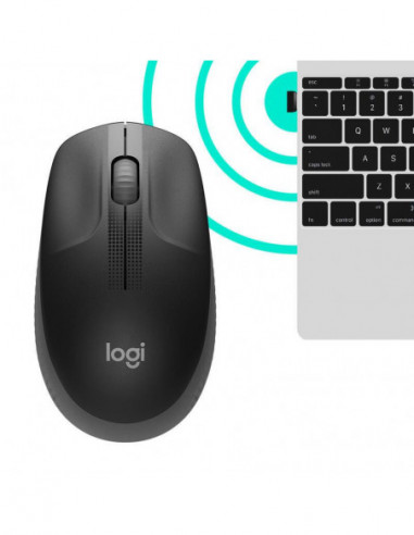 Rato Logitech M190: Inalámbrico,...