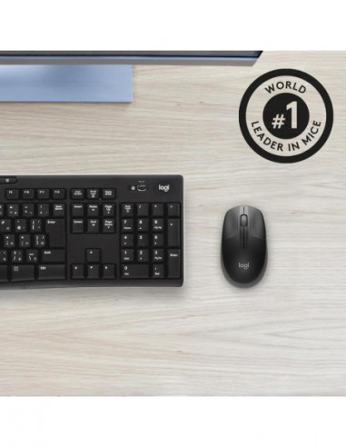 Logitech Ratón Inalámbrico M190 Gris...