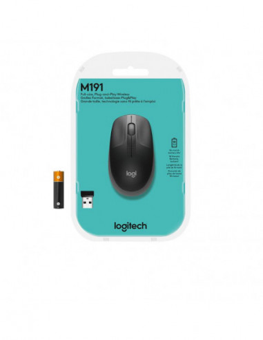 Rato Logitech M190: Inalámbrico,...