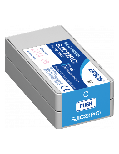 Tinteiro Epson TM-C3500 Ciano... Tinteiro Epson TM-C3500 Ciano...