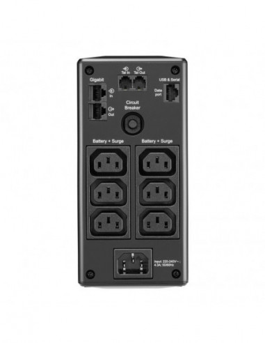 Back Ups Pro Br 650va 6 Outletssvcs Km0