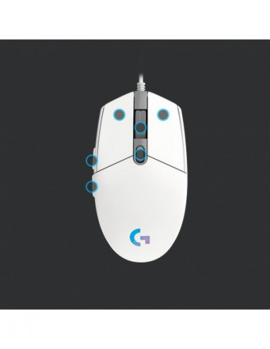 Rato Logitech G G203 Lightsync,...