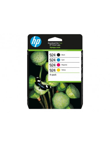 Tinteiro HP 924 4-Cores CMYK, para... Tinteiro HP 924 4-Cores CMYK, para...