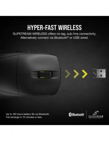 Rato Corsair M75 Air Wireless, Sem...
